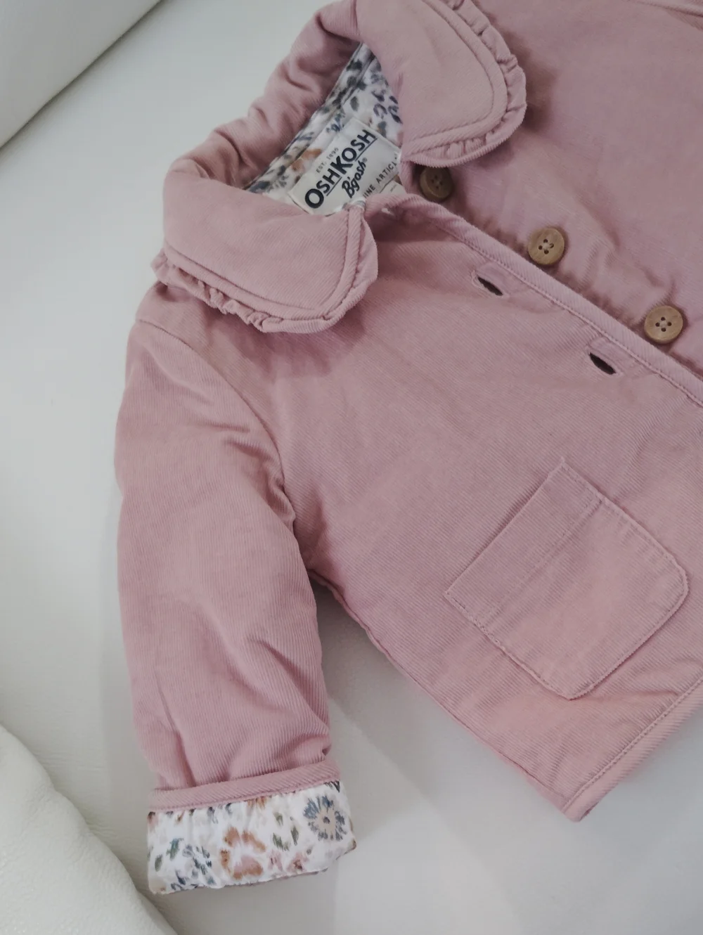 OshKosh B'gosh Pink Quilted Coat
